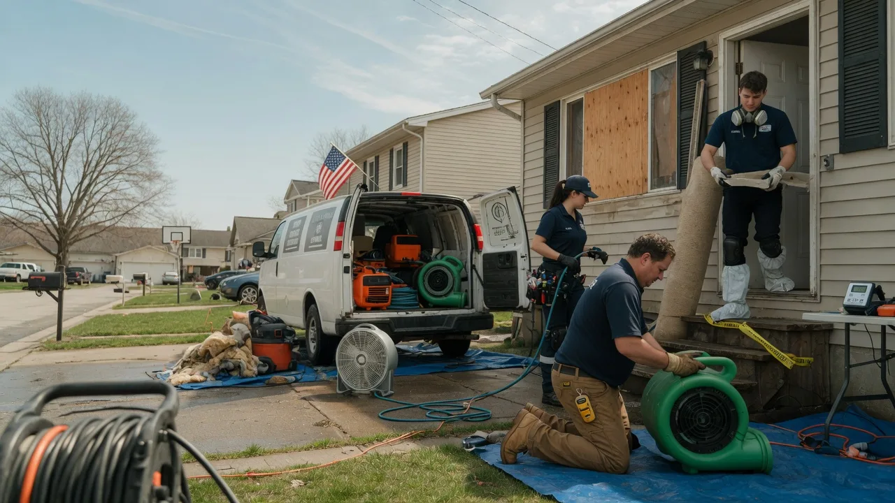 Water Damage Restoration in Sellersburg, IN near me